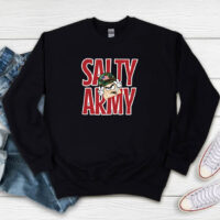 Salty Cracker Merch Big Salty Army Classic Sweatshirt