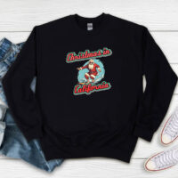 Santa California Christmas Sweatshirt