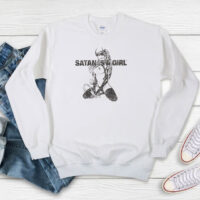 Satan Is A Girl Sweatshirt