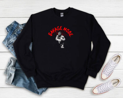 Savage Mode Mike Tyson Sweatshirt 500x400 Savage Mode Mike Tyson Sweatshirt