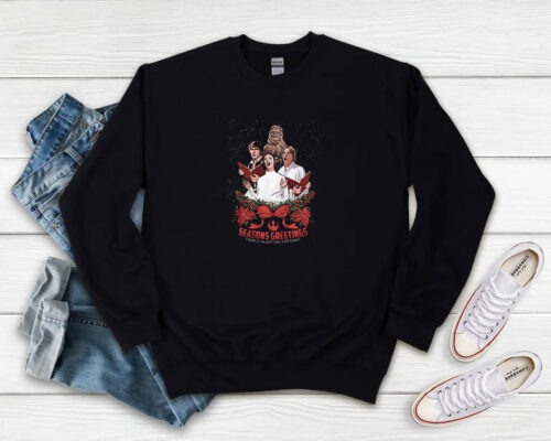 Seasons Greetings From A Galaxy Far Sweatshirt 500x400 Seasons Greetings From A Galaxy Far Sweatshirt