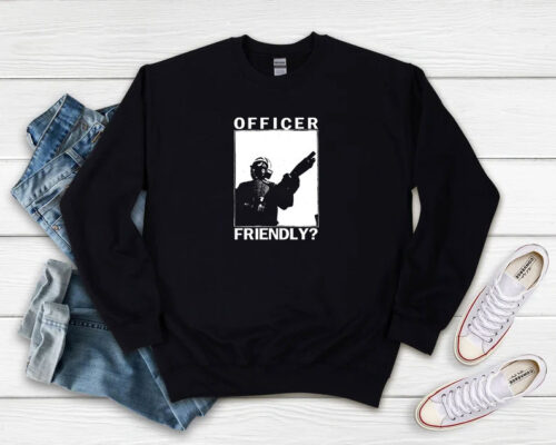 Serj Tankian Officer Friendly Sweatshirt 500x400 Serj Tankian Officer Friendly Sweatshirt