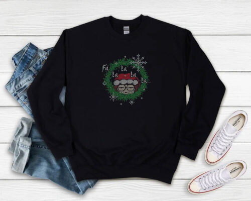 Sick Sad Fa La La La La Christmas Sweatshirt 500x400 Sick Sad Fa La La La La Christmas Sweatshirt