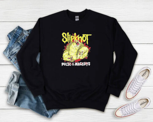 Slipknot Pulse Of The Maggots Sweatshirt 500x400 Slipknot Pulse Of The Maggots Sweatshirt