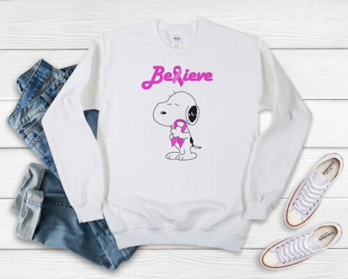 Snoopy Breast Cancer Pink Awareness Sweatshirt 500x400 Snoopy Breast Cancer Pink Awareness Sweatshirt