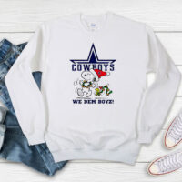 Snoopy Christmas Cowboys We Dem Boyz Sweatshirt