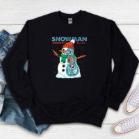 Snowman Anatomy Xmas Sweatshirt