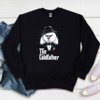 Snowman The Codfather Merry Christmas Sweatshirt