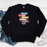 Sonic The Hedgehog Boys Black Pixels Character Sweatshirt