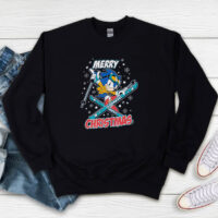 Sonic The Hedgehog Merry Christmas Sweatshirt