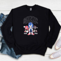 Sonic The Hedgehog Varsity Trio Movie Sweatshirt