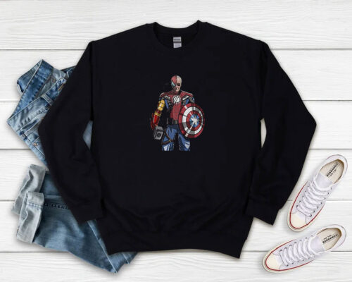 Stan Lee Marvel All Avengers Heroes In One Sweatshirt 500x400 Stan Lee Marvel All Avengers Heroes In One Sweatshirt