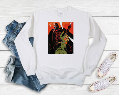 Star Wars Rebels Ahsoka Tano and Darth Vader Duel Sweatshirt 500x400 Star Wars Rebels Ahsoka Tano and Darth Vader Duel Sweatshirt