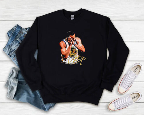 Steph Curry Golden State Warriors Night Night Signature Sweatshirt 500x400 Steph Curry Golden State Warriors Night Night Signature Sweatshirt