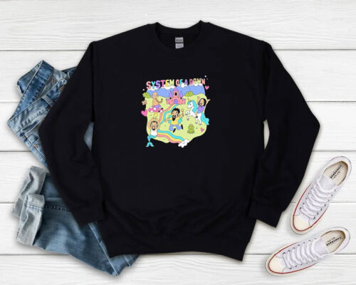 System Of A Down Cute Cartoon Sweatshirt 500x400 System Of A Down Cute Cartoon Sweatshirt