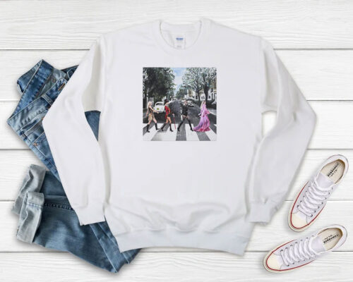 Taylor Swift Catwalk Abbey Road Sweatshirt 500x400 Taylor Swift Catwalk Abbey Road Sweatshirt