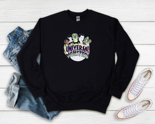 Universal Studios Monsters Classic Sweatshirt 500x400 Universal Studios Monsters Classic Sweatshirt