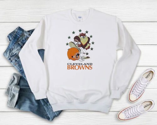 Vintage 1994 Warner Bros Taz Cleveland Browns Sweatshirt 500x400 Vintage 1994 Warner Bros Taz Cleveland Browns Sweatshirt