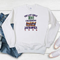 Vintage 1996 Kansas City Jayhawks NCAA Basketball Sweatshirt