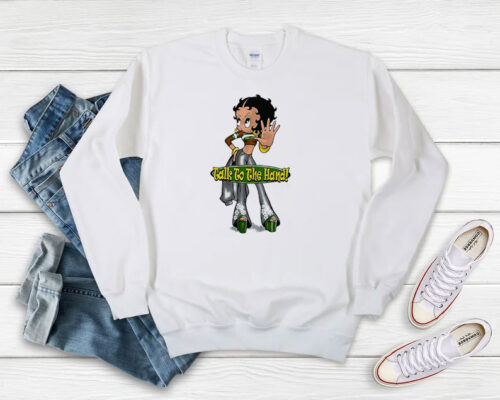 Vintage 1998 Betty Boop Talk To The Hand Sweatshirt 500x400 Vintage 1998 Betty Boop Talk To The Hand Sweatshirt