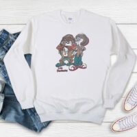 Vintage 90s Bugs Bunny And Taz Devil Reggae Sweatshirt