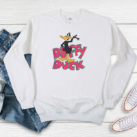 Vintage 90s Daffy Duck Warner Brothers Sweatshirt