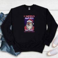 Vintage 90s Retro Santa Ugly Christmas Funny Sweatshirt