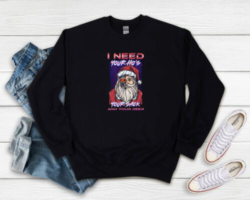 Vintage 90s Retro Santa Ugly Christmas Funny Sweatshirt 500x400 Vintage 90s Retro Santa Ugly Christmas Funny Sweatshirt