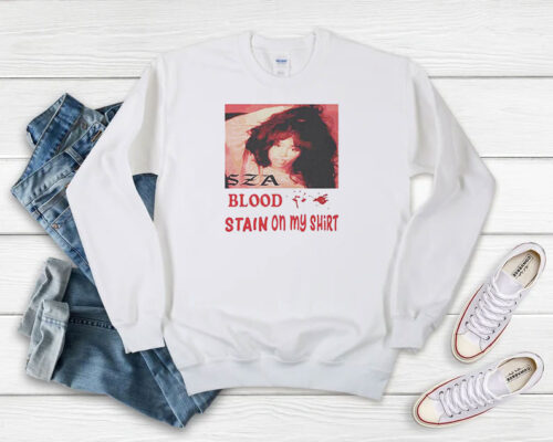 Vintage Album Photo Sza Bloodstain Sweatshirt 500x400 Vintage Album Photo Sza Bloodstain Sweatshirt