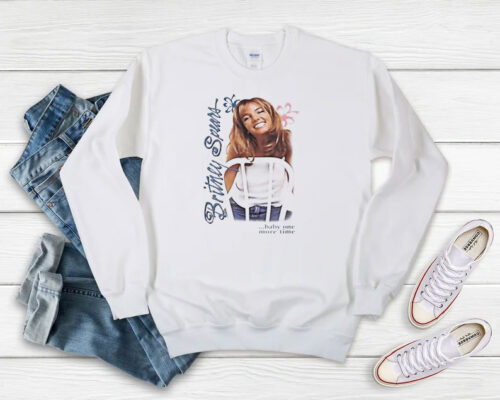 Vintage Britney Spears Baby One More Time Sweatshirt 500x400 Vintage Britney Spears Baby One More Time Sweatshirt