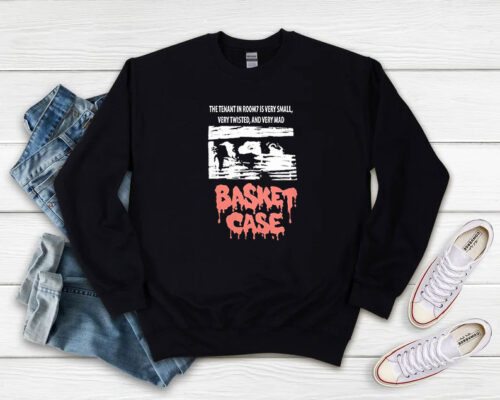 Vintage Horror Movie Basket Case Sweatshirt 500x400 Vintage Horror Movie Basket Case Sweatshirt