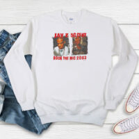 Vintage Jay Z 50 Cent Rock The Mic 2003 Sweatshirt