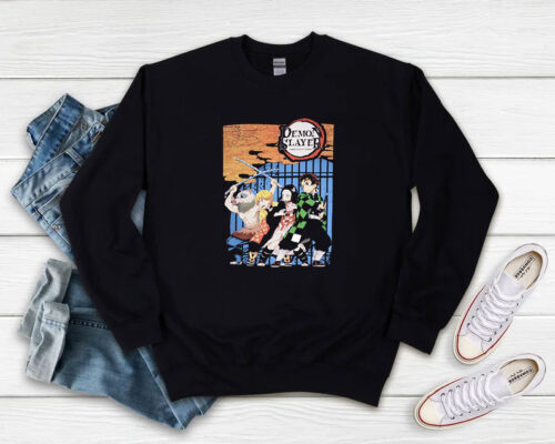 Vintage Kimetsu No Yaiba Demon Slayer Anime Sweatshirt 500x400 Vintage Kimetsu No Yaiba Demon Slayer Anime Sweatshirt