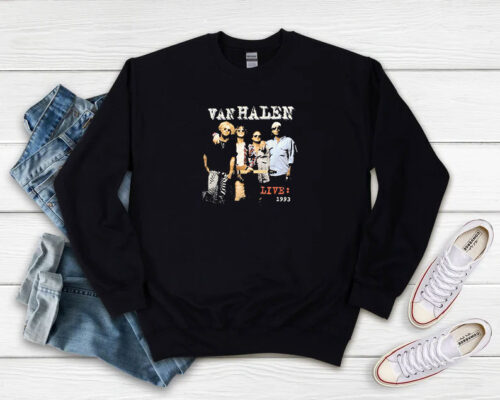 Vintage Live 1993 Van Halen Sweatshirt 500x400 Vintage Live 1993 Van Halen Sweatshirt