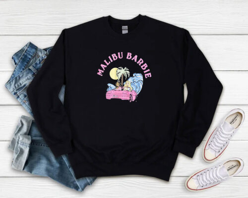 Vintage Logo Malibu Barbie Sweatshirt 500x400 Vintage Logo Malibu Barbie Sweatshirt