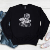 Vintage Looney Tunes Bugs Bunny Iced Out Sweatshirt