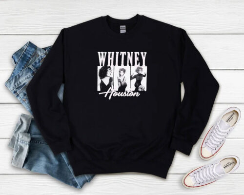 Vintage Photo Whitney Houston Sweatshirt 500x400 Vintage Photo Whitney Houston Sweatshirt