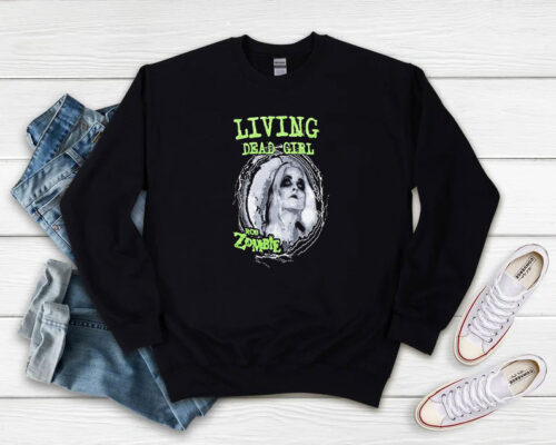 Vintage Rob Zombie Living Dead Girl Sweatshirt 500x400 Vintage Rob Zombie Living Dead Girl Sweatshirt