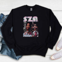 Vintage SZA Blood Stain On My Shirt Album Sweatshirt