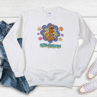 Vintage Scooby Doo Peace And Love Sweatshirt