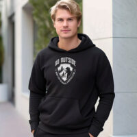 Go Outside Worst Case Scenario A Bear Hoodie