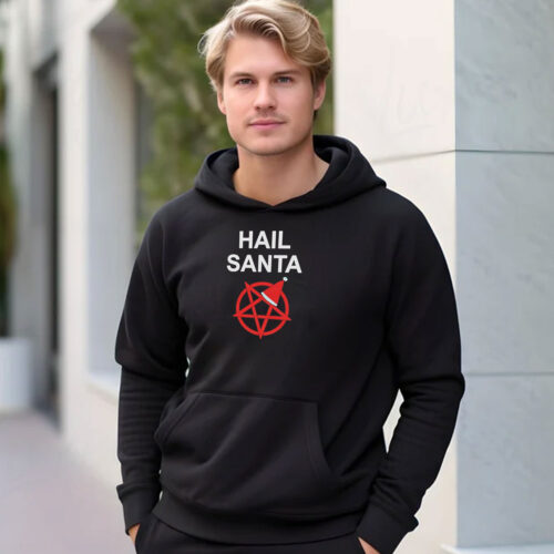 Hail Santa Pentagram Meme Hoodie 500x500 Hail Santa Pentagram Meme Hoodie