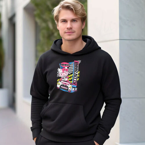 Hello Kitty Racer Graphic Hoodie 500x500 Hello Kitty Racer Graphic Hoodie