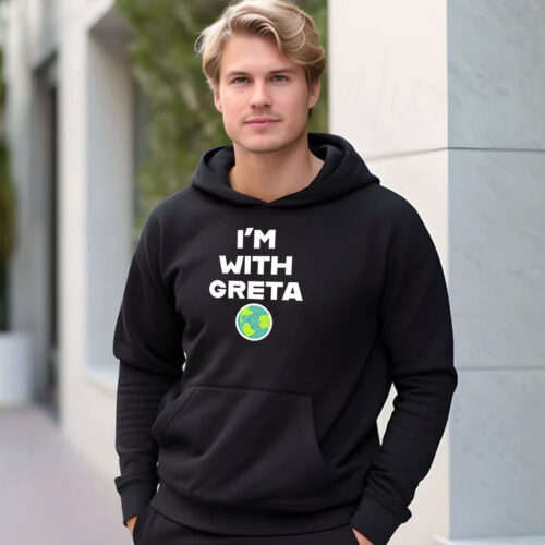 Im With Greta Planet Earth Green Hoodie 500x500 Im With Greta Planet Earth Green Hoodie