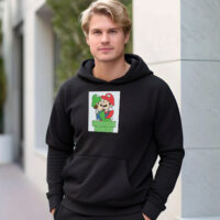 Mario And Luigi Kissing Funny Hoodie