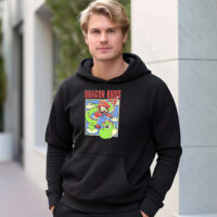 Mario And Yoshi X Dragon Ball Dragon Bros Comic Hoodie