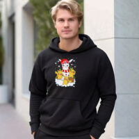 Merry Christmas Santa Pikachu Mashup Hoodie