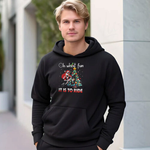 Oh What Fun It Is To Ride Christmas BMX Bike Christmas Hoodie 500x500 Oh What Fun It Is To Ride Christmas BMX Bike Christmas Hoodie