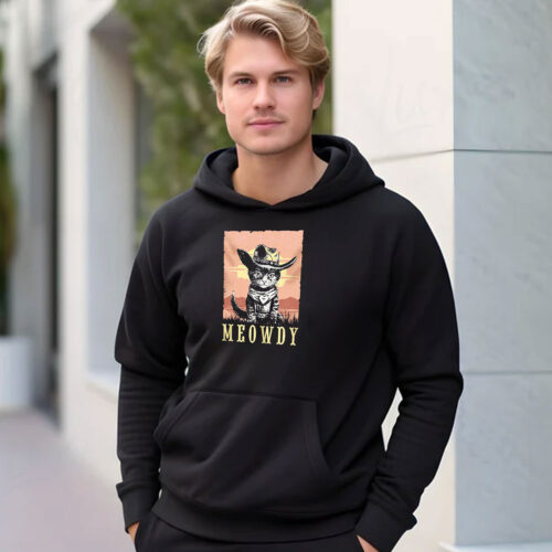 Parody Meowdy Cowboy Sunset Vintage Hoodie 500x500 Parody Meowdy Cowboy Sunset Vintage Hoodie