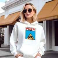 Pizza Jaws Parody Hoodie